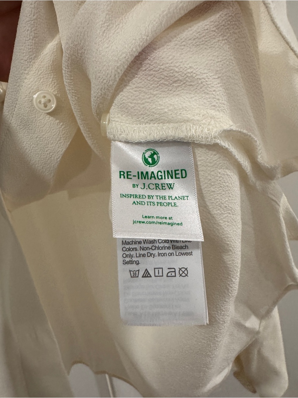 J.Crew Collared Button-up Blouse Set XS - Picture 9 of 11